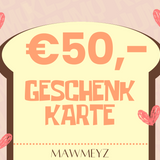 MAWMEYZ-GESCHENKKARTE