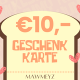 MAWMEYZ-GESCHENKKARTE